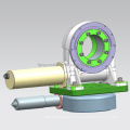 SDE7 Solar Tracking slewing drive Worm Gear with dual axis